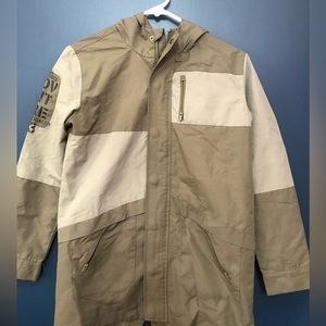 Epic Threads Layering Shell Hooded Windbreaker Jacket-great color!